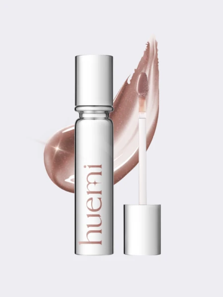 Мерцающий блеск для губ Huemi Melting Glaze Lip Gloss #P06 Sepia Aura