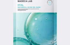 Увлажняющая гидрогелевая маска для лица с гиалуроновой кислотой Centellian24 Madeca Lab Hyal Waterfull Glow Gel Mask