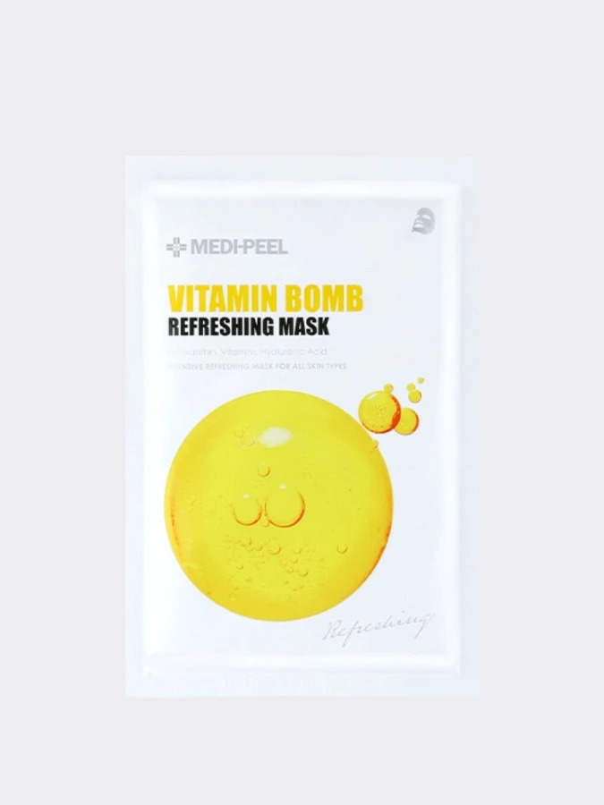 Освежающая маска с витаминным комплексом MEDI-PEEL Vitamin Bomb Refreshing Mask Освежающая маска с витаминным комплексом MEDI-PEEL Vitamin Bomb Refreshing Mask