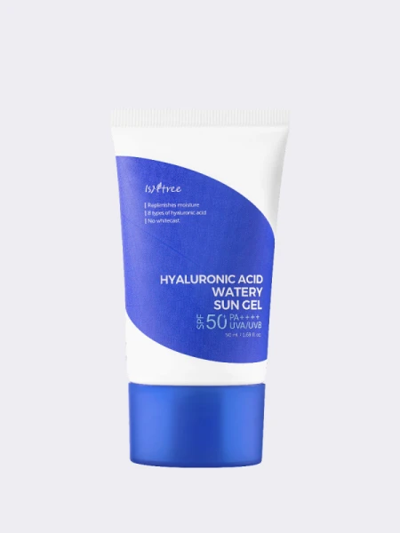 Солнцезащитный гель с гиалуроновой кислотой IsNtree Hyaluronic Acid Watery Sun Gel SPF50+ PA++++ Солнцезащитный гель с гиалуроновой кислотой IsNtree Hyaluronic Acid Watery Sun Gel SPF50+ PA++++