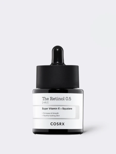 Обновляющее масло сквалана с ретинолом COSRX The Retinol 0.5 Oil Обновляющее масло сквалана с ретинолом COSRX The Retinol 0.5 Oil