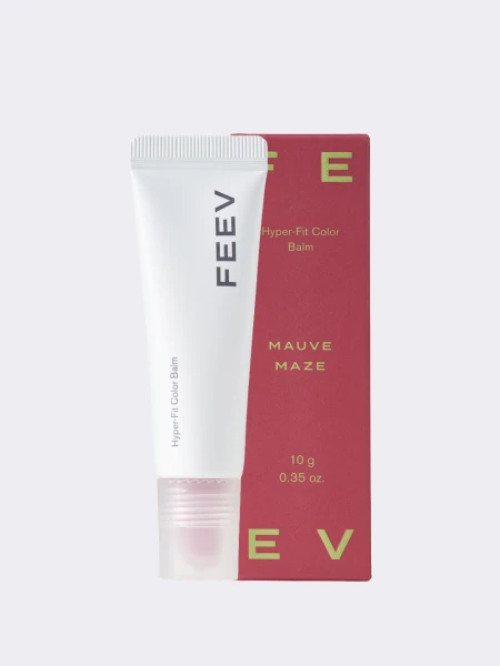Обновлённый оттеночный бальзам для губ FEEV Hyper-Fit Color Balm Mauve Maze