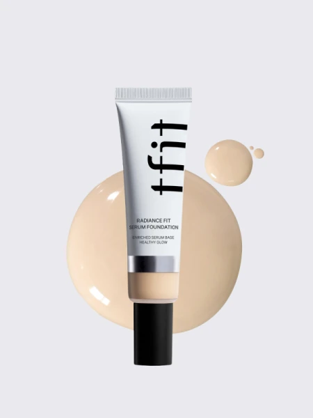 Увлажняющий тональный флюид TFIT Radiance Fit Serum Foundation W01 Vanilla