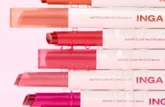 Тающий оттеночный бальзам для губ INGA Water Glow Melting Balm Grape Juice