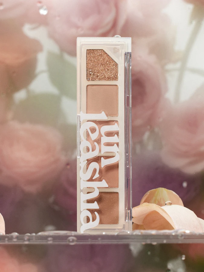 Палетка теней для век UNLEASHIA Mood Shower Eye Palette #2 Rose Shower