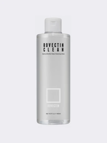 Жидкость для снятия макияжа ROVECTIN Clean Micellar Marine Deep Cleansing Water Жидкость для снятия макияжа ROVECTIN Clean Micellar Marine Deep Cleansing Water