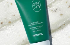 Слабокислотная пенка для умывания с экстрактом центеллы азиатской  MEDI-PEEL Young Cica pH Balancing Cleanser