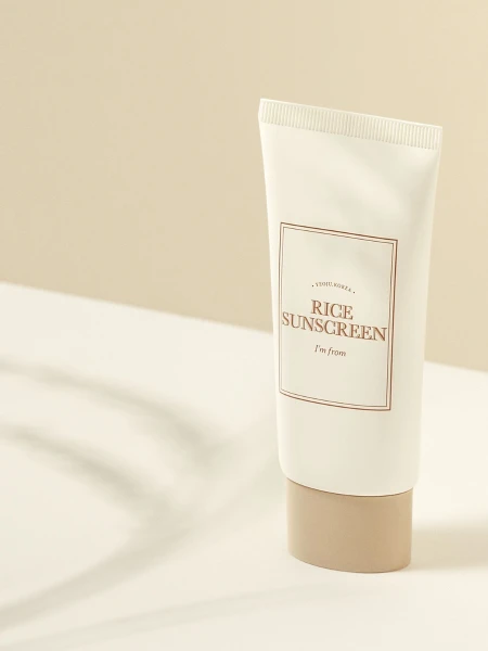 Минеральный солнцезащитный крем с рисовым экстрактом I'm From Rice Sunscreen SPF 50+ PA++++ Минеральный солнцезащитный крем с рисовым экстрактом I'm From Rice Sunscreen SPF 50+ PA++++