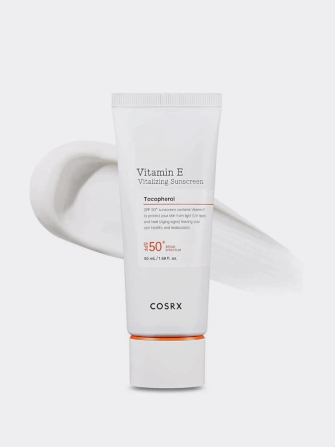 Солнцезащитный крем с витамином Е COSRX Vitamin E Vitalizing Sunscreen SPF 50+