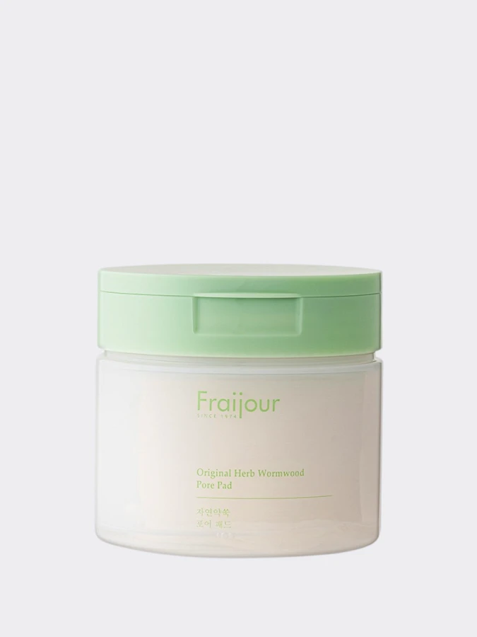 Тонизирующие диски для лица с растительными экстрактами Fraijour Original Herb Wormwood Pore Pad