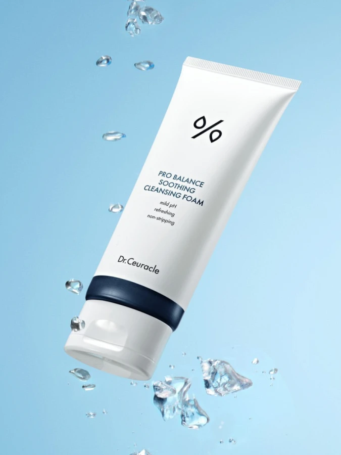 Мягкая пенка для умывания с пробиотиками Dr.Ceuracle Pro Balance Soothing Cleansing Foam