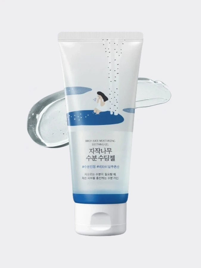 Универсальный охлаждающий гель с берёзовым соком Round Lab Birch Juice Moisturizing Soothing Gel