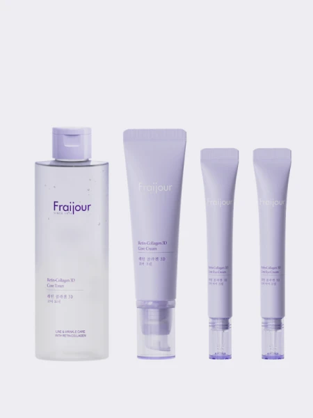 Набор средств для ухода за кожей с коллагеном и ретинолом Fraijour Retin Collagen 3D Core Gift Set