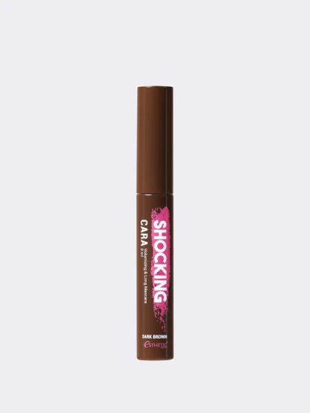 Тушь для ресниц ESTHETIC HOUSE Shocking Cara Volumizing & Long Mascara Dark Brown