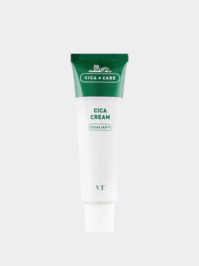 Успокаивающий крем для чувствительной кожи с центеллой VT Cosmetics Cica Cream