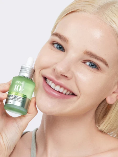 Успокаивающая сыворотка с азелаиновой кислотой ANUA Azelaic Acid 10 Hyaluron Redness Soothing Serum Успокаивающая сыворотка с азелаиновой кислотой ANUA Azelaic Acid 10 Hyaluron Redness Soothing Serum