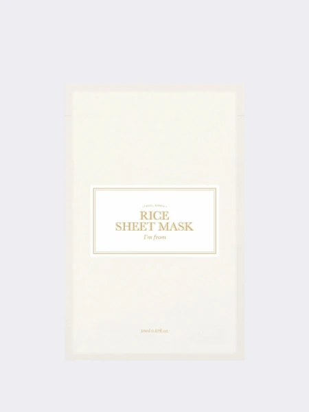 Питательная тканевая маска с экстрактом риса I'm From Rice Sheet Mask Питательная тканевая маска с экстрактом риса I'm From Rice Sheet Mask
