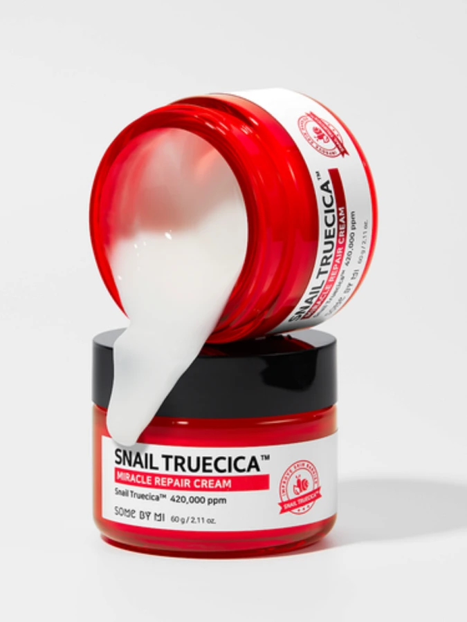 Крем с муцином чёрной улитки Some By Mi Snail Truecica Miracle Repair Cream