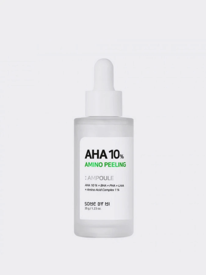 Отшелушивающая амино-сыворотка с комплексом кислот Some By Mi AHA 10% Amino Peeling Ampoule