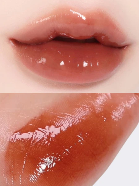 Глянцевый тинт-плампер для губ AMUSE Bebe Tint 07 Choco Girl