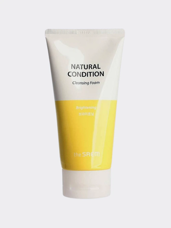 Осветляющая пенка для умывания The Saem  Natural Condition Cleansing Foam Brightening