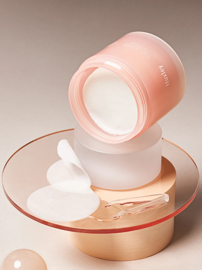 Смягчающие тонер-пэды с экстрактом опунции и пробиотиками Huxley Conditioning Pad Every Moment