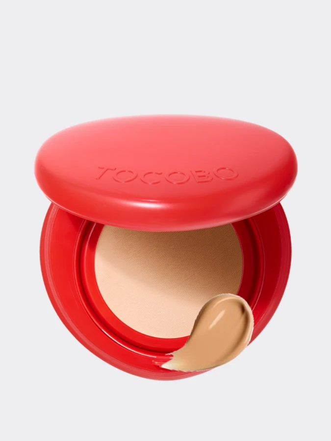 Тональный кушон с сияющим финишем TOCOBO Apple Dewy Fit Cushion 27 Toast