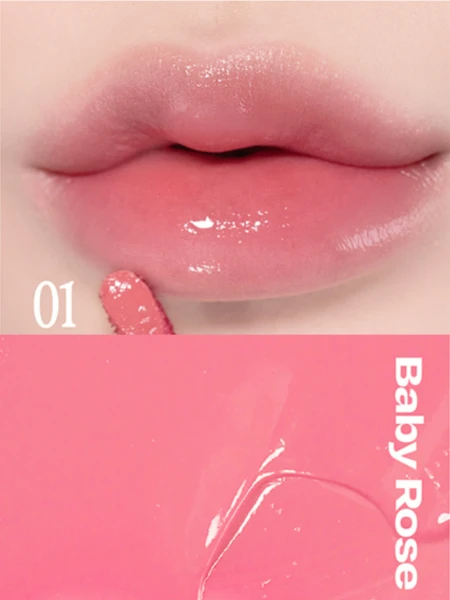 Сияющий бальзам-тинт для губ ALTERNATIVE STEREO Lip Potion Balmy Rose No.1 Baby Rose
