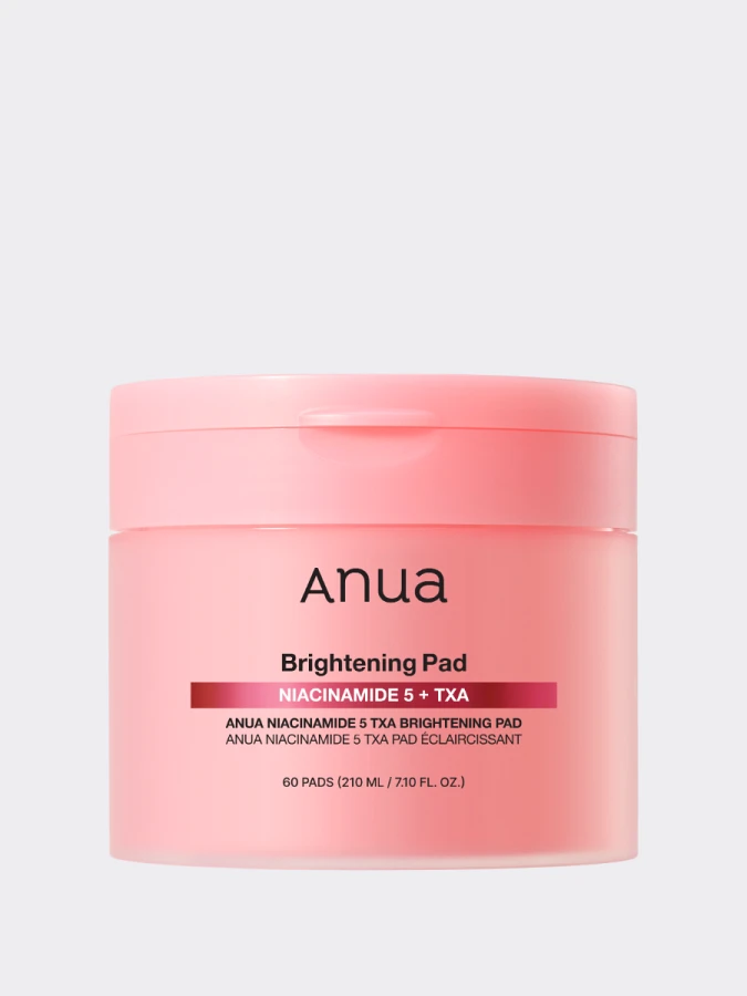 Осветляющие тонер-диски с транексамовой кислотой ANUA Niacinamide + 5 TXA Brightening Pad