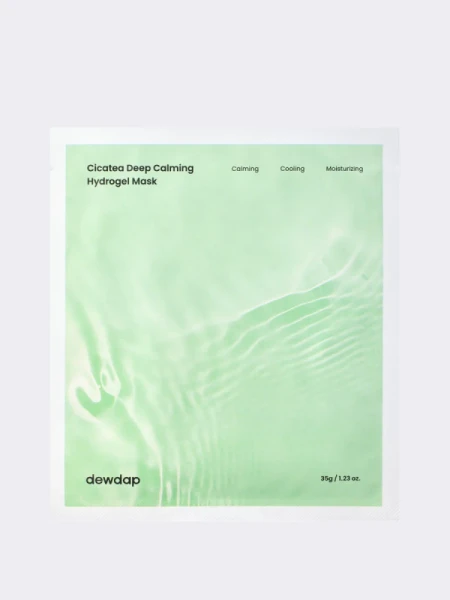 Успокаивающая гидрогелевая маска с центеллой dewdap Cicatea Deep Calming Hydrogel Mask