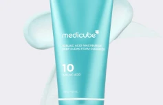 Противовоспалительная пенка для умывания с азелаиновой кислотой Medicube Azelaic Acid Niacinamide Deep Clean Foam Cleanser