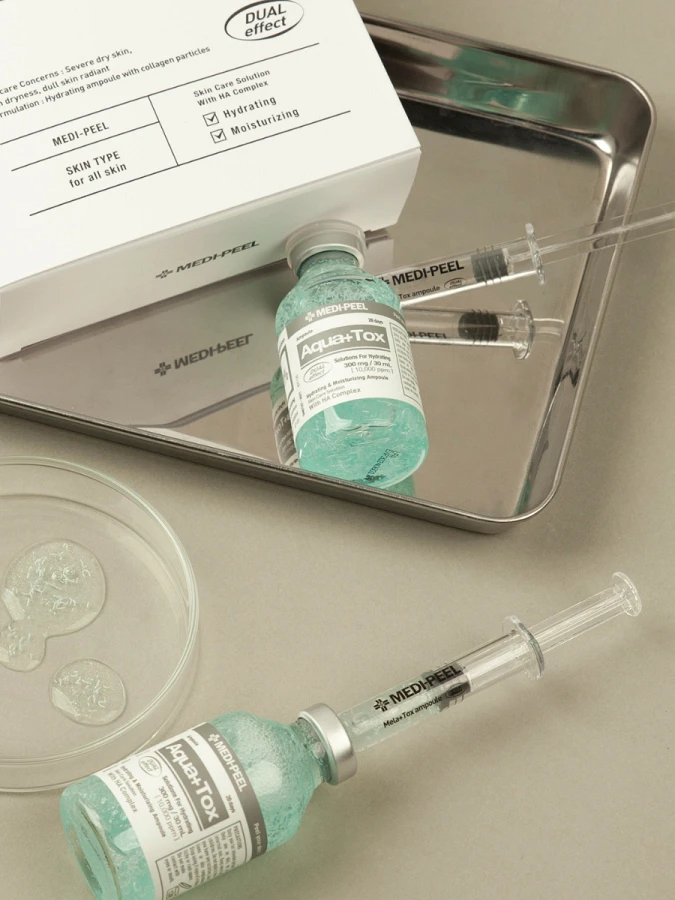 Ампульная сыворотка для сияния кожи MEDI-PEEL Aqua Plus Tox Ampoule