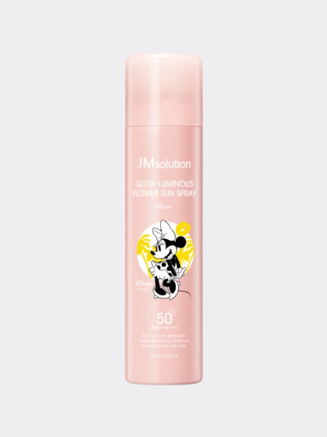 Солнцезащитный спрей JMsolution Disney Collection Minnie Glow Luminous Flower Sun Spray SPF50+PA++++
