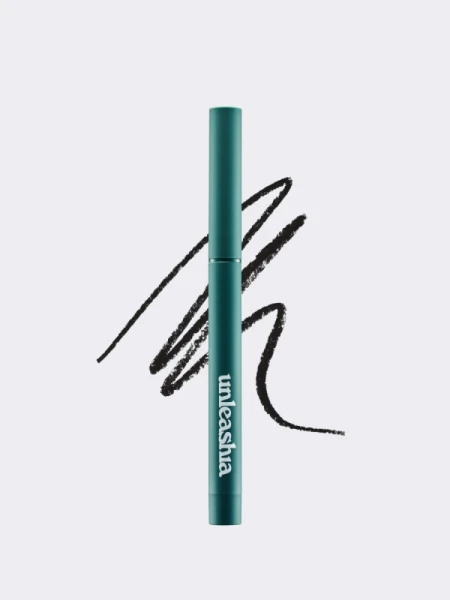 Кремовый карандаш для век UNLEASHIA Easy Glide Flat Eyeliner No.1 Deep Black