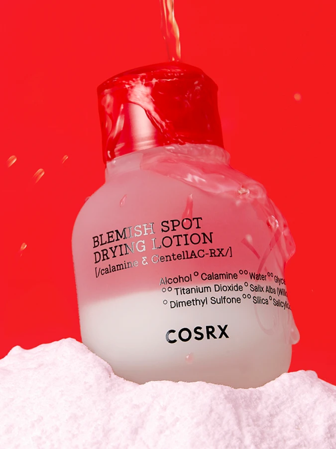 Точечное двухфазное средство против воспалений с каламином COSRX AC Collection Blemish Spot Drying Lotion Kit