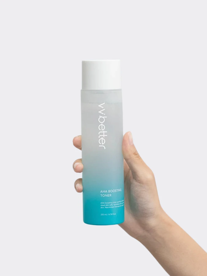 Отшелушивающий тонер для лица с кислотами VVBETTER AHA Boosting Toner