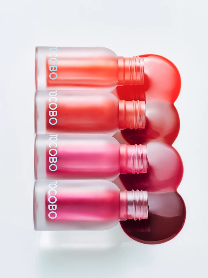 Разогревающее оттеночное масло для губ TOCOBO Juicy Berry Plumping Lip Oil 03 Black Cherry