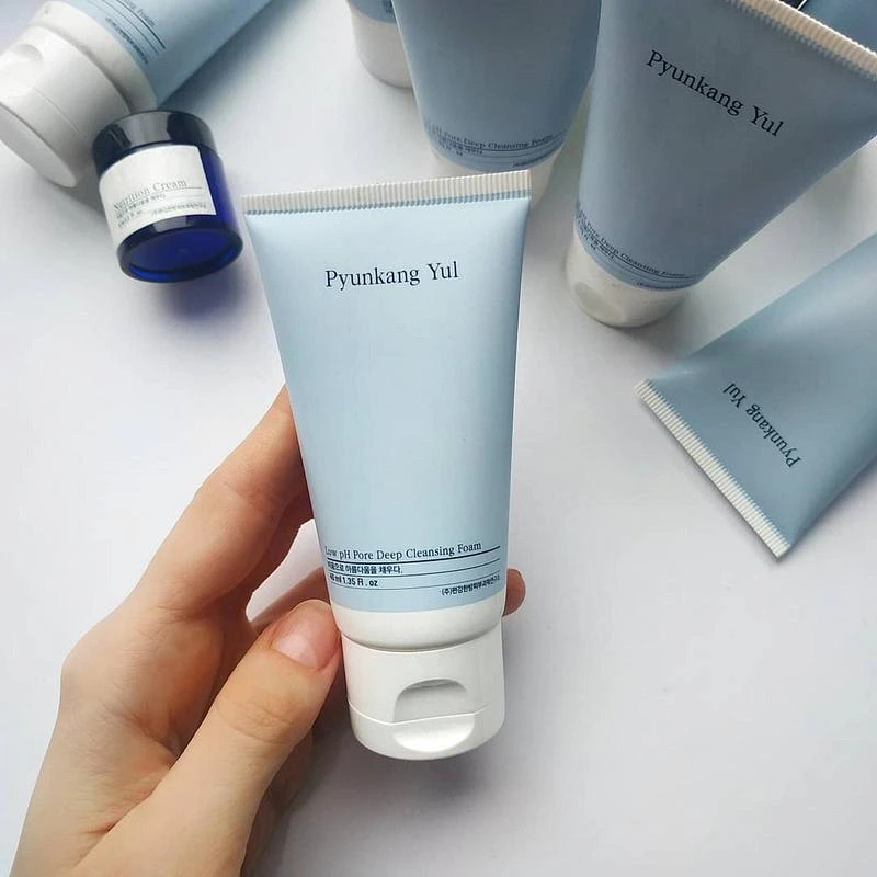 Слабокислотная пенка для глубокого очищения пор МИНИ Pyunkang Yul Low pH Pore Deep Cleansing Foam Mini