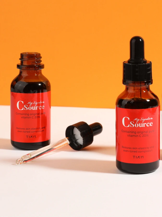 Антиоксидантная сыворотка с 20% витамином С TIAM MY Signature C-Source
