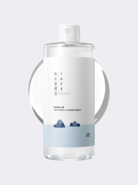 Очищающая вода для снятия макияжа с морской водой Round Lab 1025 Dokdo Cleansing Water