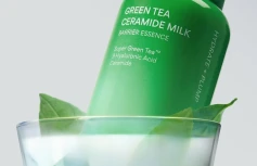 Молочный тонер-эссенция с керамидами и экстрактом зеленого чая innisfree Green Tea Ceramide Milk Barrier Essence 