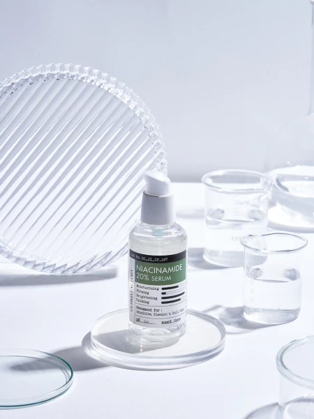 Успокаивающая сыворотка для лица с ниацинамидом Derma Factory Niacinamide 20% Serum