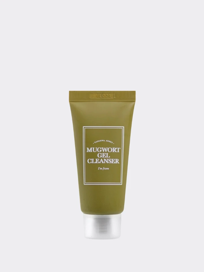 МИНИ Мягкий успокаивающий гель для умывания с экстрактом полыни I'm From Mugwort Gel Cleanser