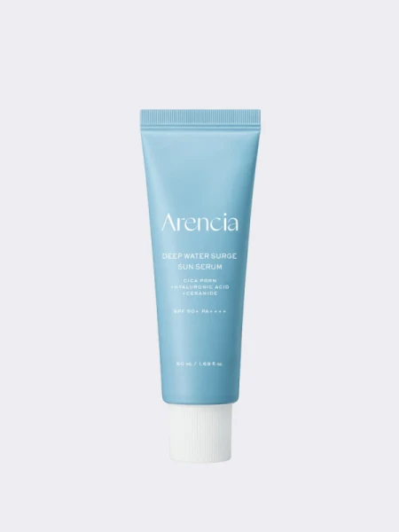 Укрепляющая солнцезащитная сыворотка ПДРН Arencia Deep Water Surge Sun Serum