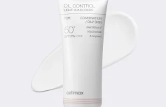 Лёгкий солнцезащитный крем для лица Celimax Oil Control Light Sunscreen SPF50+PA++++