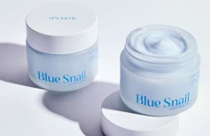 Увлажняющий крем для лица с муцином улитки и азуленом It's Skin Blue Snail Moisturizer