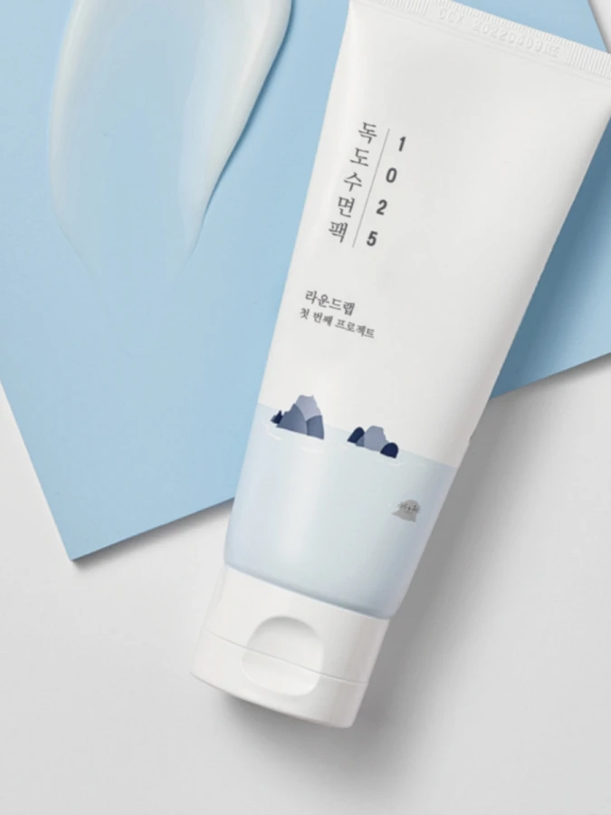 Обновляющая ночная маска с морской водой Round Lab 1025 Dokdo Sleeping Pack