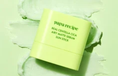 Себорегулирующий солнцезащитный стик с экстрактом центеллы Papa Recipe Real Centella Cica Airy Matte Sebum Sun Stick SPF50+ PA++++