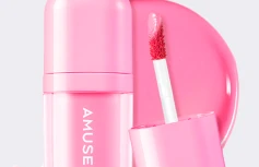Глянцевый тинт-плампер для губ AMUSE Bebe Tint 03 Cool Hibiscus