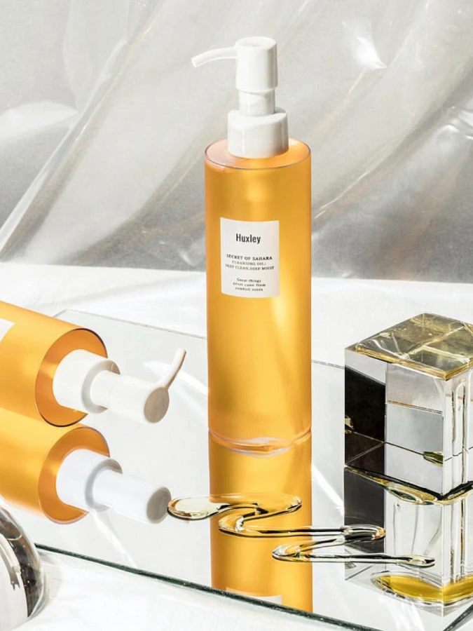 Гидрофильное масло с растительными экстрактами Huxley Secret of Sahara Cleansing Oil Be Clean, Be Moist